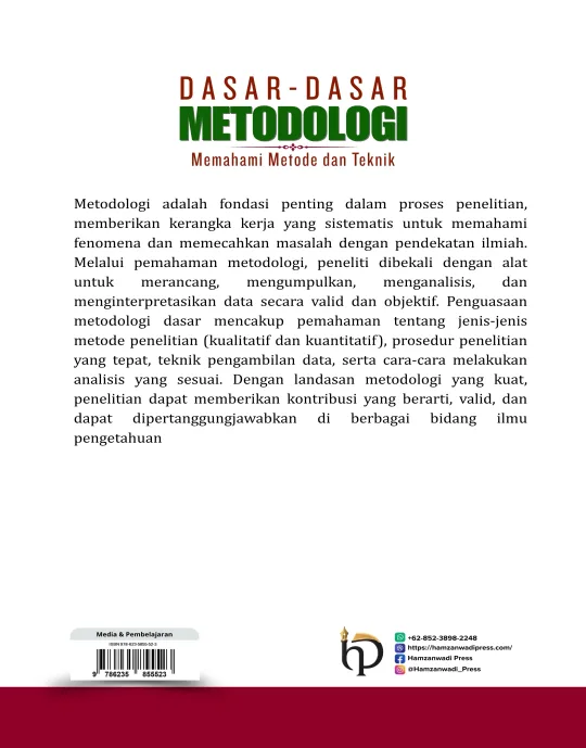 DASAR-DASAR METODOLOGI Memahami Metode dan Teknik